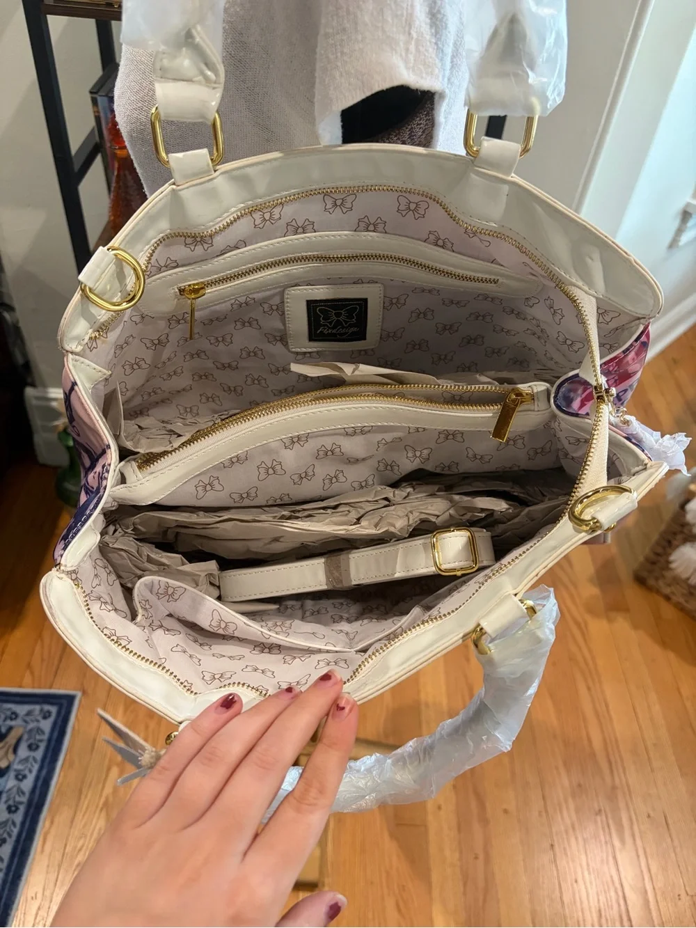 NWT My Fair Lady Graphic Bag